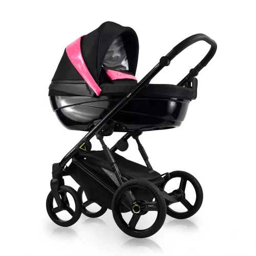 Bexa Glamour 3in1 multifunkciós babakocsi + K2 KITE hordozó- Fekete