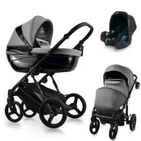   Bexa Glamour 3in1 multifunkciós babakocsi + K2 KITE hordozó- Szürke
