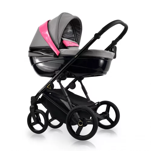 Bexa Glamour 3in1 multifunkciós babakocsi + K2 KITE hordozó- Szürke