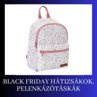 Black Friday hátizsákok pelenkázótáskák bundazsákok
