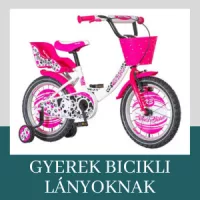 Gyerek bicikli lányoknak 110-120 cm között