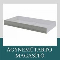 Ágyneműtartó, magasító kiságyhoz