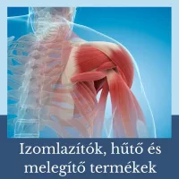 Izomlazítók, hűtő és melegítő termékek