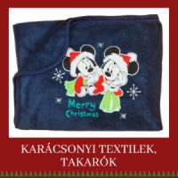 Karácsonyi textilek takarók