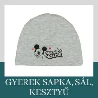 Gyerek sapka, sál, kesztyű