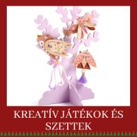 Kreatív játékok és szettek (pl. gyurma, rajzoló)