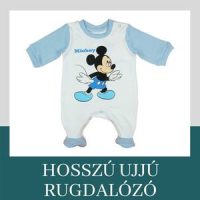 Hosszú ujjú rugdalózó
