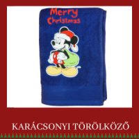 Karácsonyi törölköző