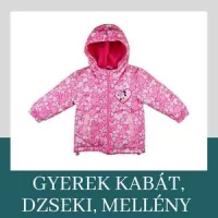 Gyerek kabát, dzseki, mellény