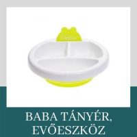 Baba tányér, evőeszköz
