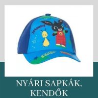 Gyerek nyári sapkák, kendők