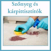 Szőnyeg és kárpittisztítók