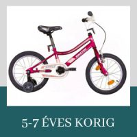 16" gyerek bicikli (5-7 éves korig)
