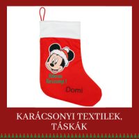Karácsonyi textilek táskák