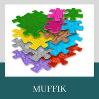 Muffik ortopédiai szenzoros puzzle szőnyegek