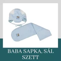Baba sapka-sál szett