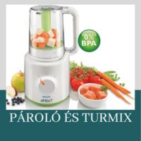 - Pároló és turmix