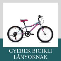 Gyerek bicikli lányoknak 120-135 cm között