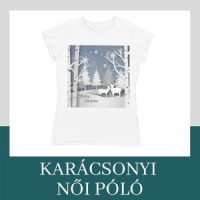 Karácsonyi női póló