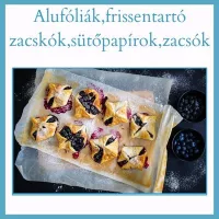 Alufóliák,frissentartó zacskók,sütőpapírok,zacsók