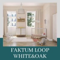  Faktum Loop White & Oak