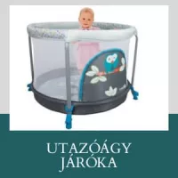 Utazóágy, járóka