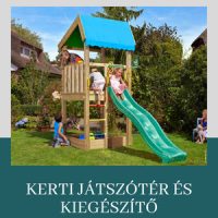 Kerti játszótér és kiegészítő 