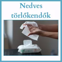 Nedves törlőkendők