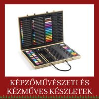 Képzőművészeti és kézműves készletek