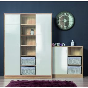   Faktum Alda Classic babaszoba szett, 140-es babaágy, pelenkázó komód, falipolc