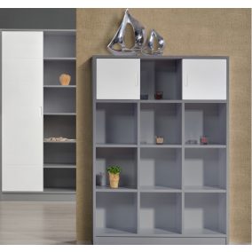   Faktum Alda Selyemszürke babaszoba szett, 140-es babaágy, pelenkázó komód, falipolc