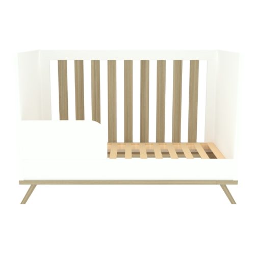 Faktum Sienna White babaszoba szett, babaágy 120-as, pelenkázó komód, falipolc