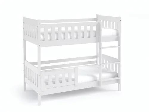 Meblomal emeletes házikó ágy Lila 160 Fehér