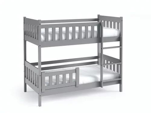 Meblomal emeletes házikó ágy Lila 190 Szürke