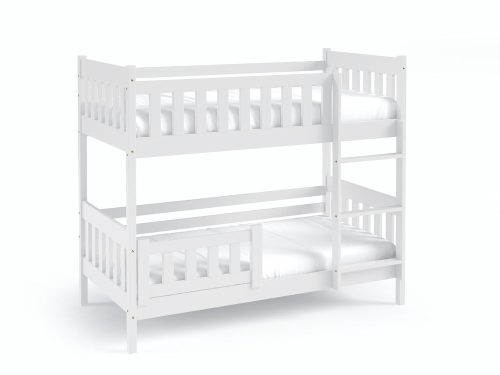 Meblomal emeletes házikó ágy Lila 190 Fehér