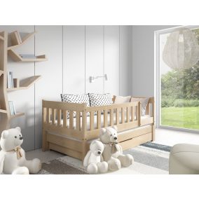 Meblomal házikó ágy Nela 160 Natúr