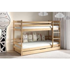 Meblomal emeletes ágy Pako 160 Natúr