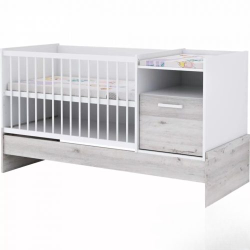 Todi Bee babaszoba szett, kombi babaágy, nagyszekrény, falipolc