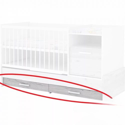 Todi Bee babaszoba szett, kombi babaágy, nagyszekrény, falipolc