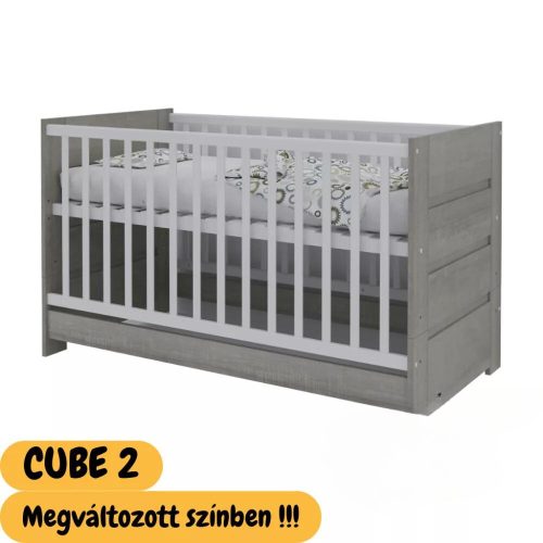 Todi Cube 2 babaszoba szett, 140-es babaágy, pelenkázó komód, nyitott szekrény, kisszekrény