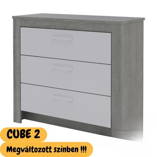 Todi Cube 2 babaszoba szett, 140-es babaágy, pelenkázó komód, nyitott szekrény, kisszekrény