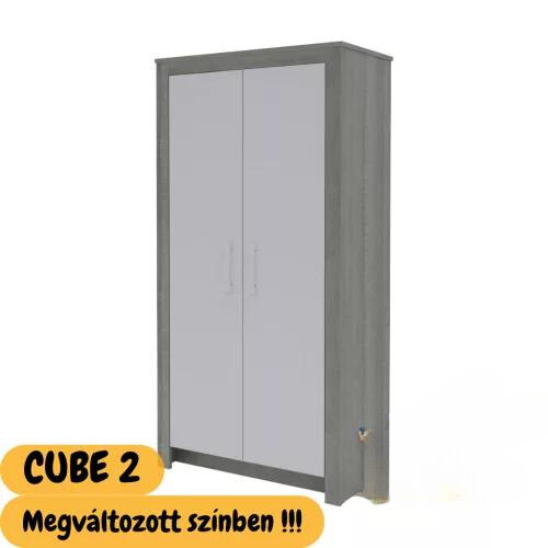Todi Cube 2 babaszoba szett, kombi babaágy, nagyszekrény, falipolc