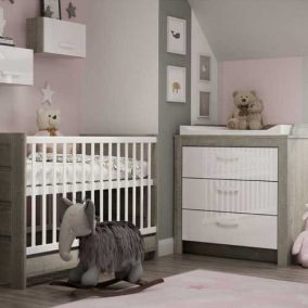   Todi Cube 2 babaszoba szett, 140-es babaágy, pelenkázó komód