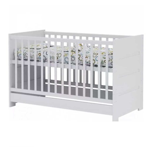 Todi White Bunny babaszoba szett, 140-es babaágy, pelenkázó komód