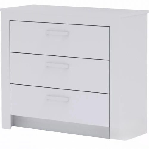 Todi White Bunny babaszoba szett, 140-es babaágy, pelenkázó komód, nyitott szekrény, kisszekrény