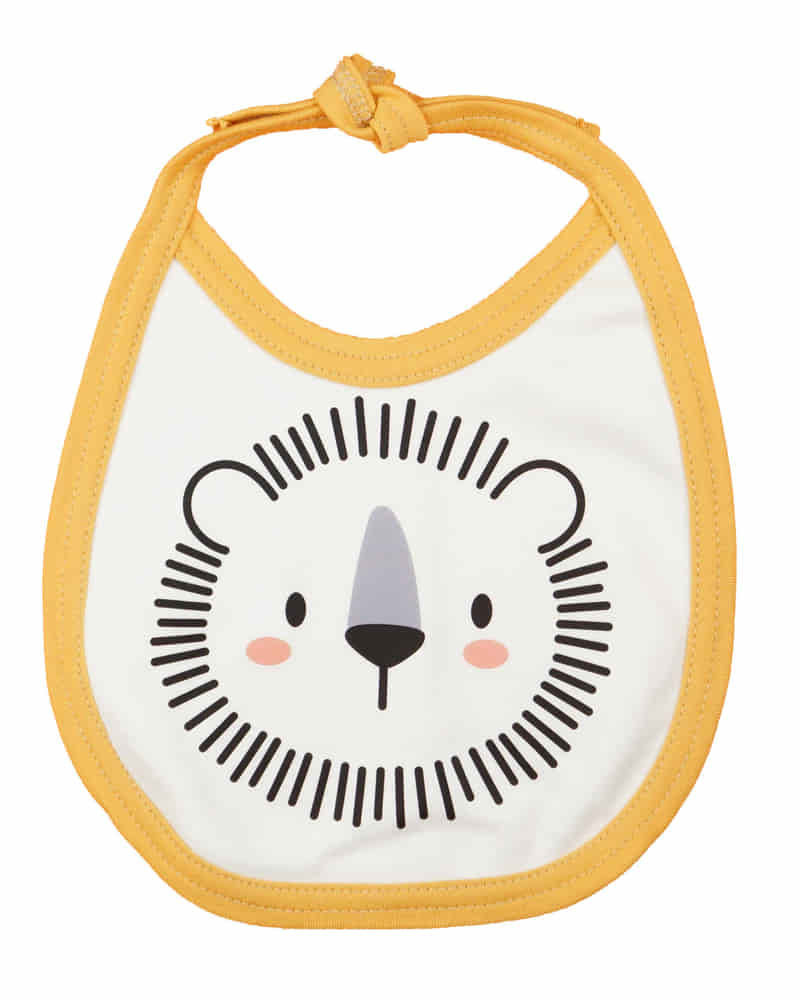 Megkötős előke állatos mintával (00049906000)