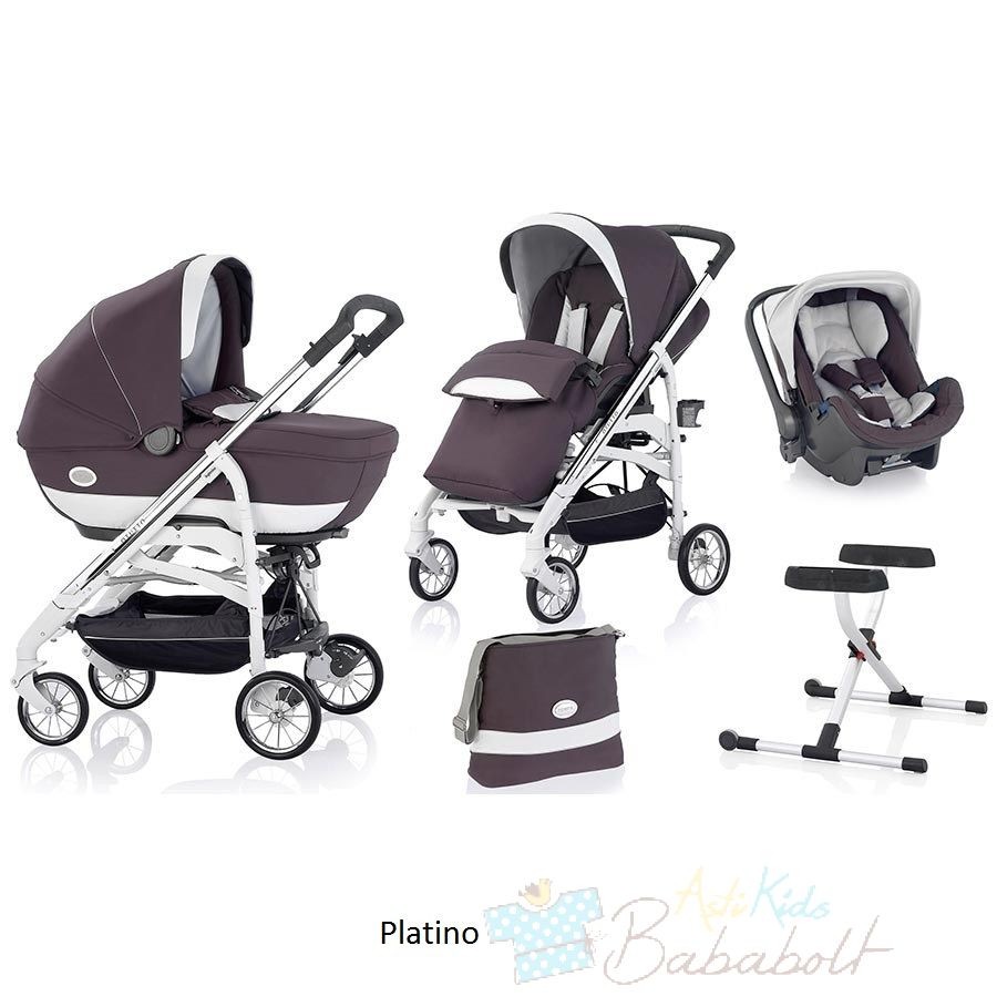 Inglesina Otutto Deluxe multifunkciós babakocsi szett Platino (3200_p)
