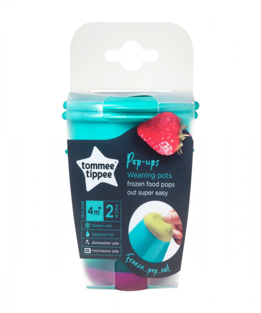 Tommee Tippee Ételtároló edényke tetővel 2db (44650251)