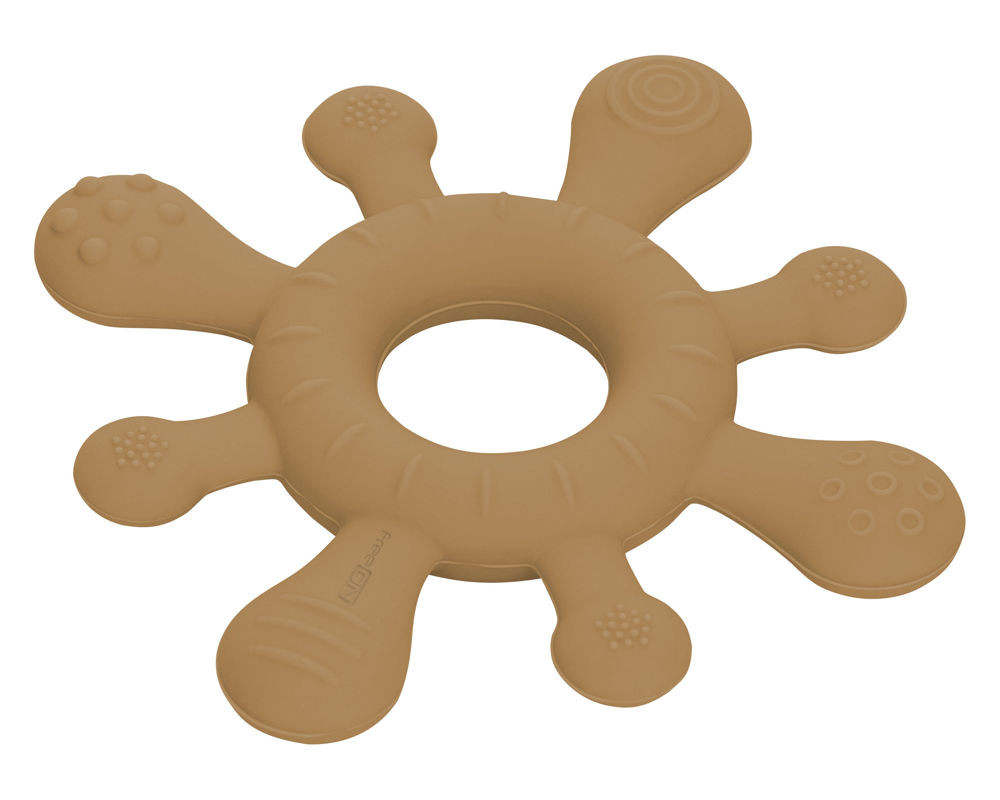 FreeON szilikon rágóka-okker (49454-1)