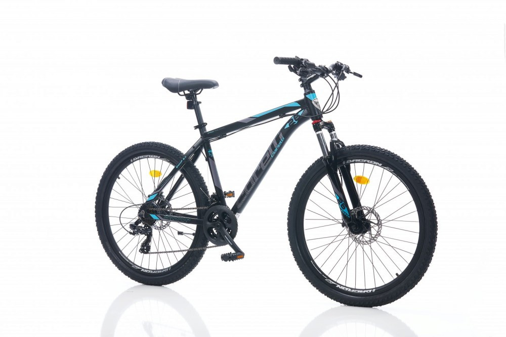 Corelli Felix 10 MTB könnyűvázas kerékpár 18 Fekete-Kék (550209-10)